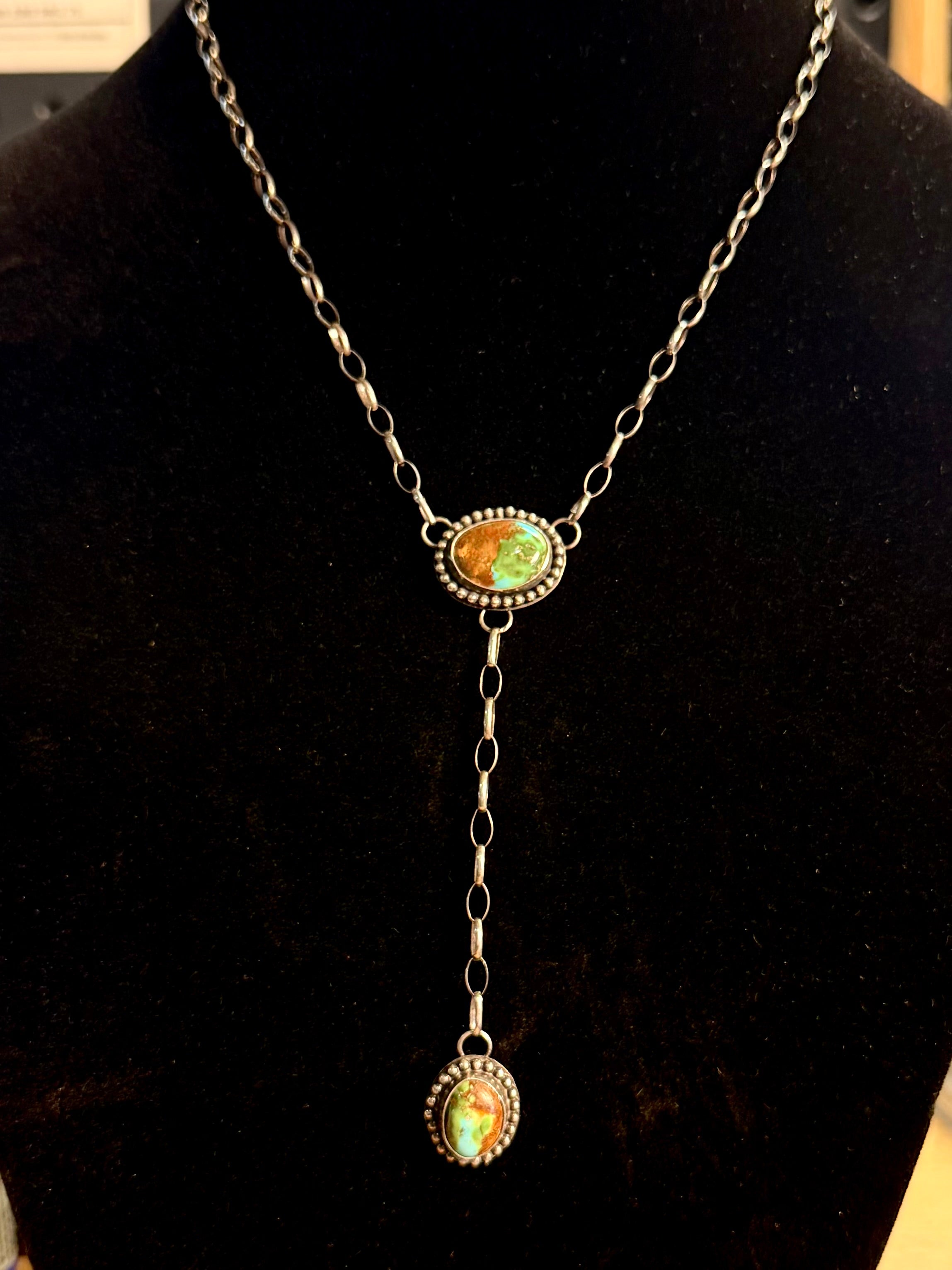 SONORAN GOLD LARIAT STATEMENT PIECE.
