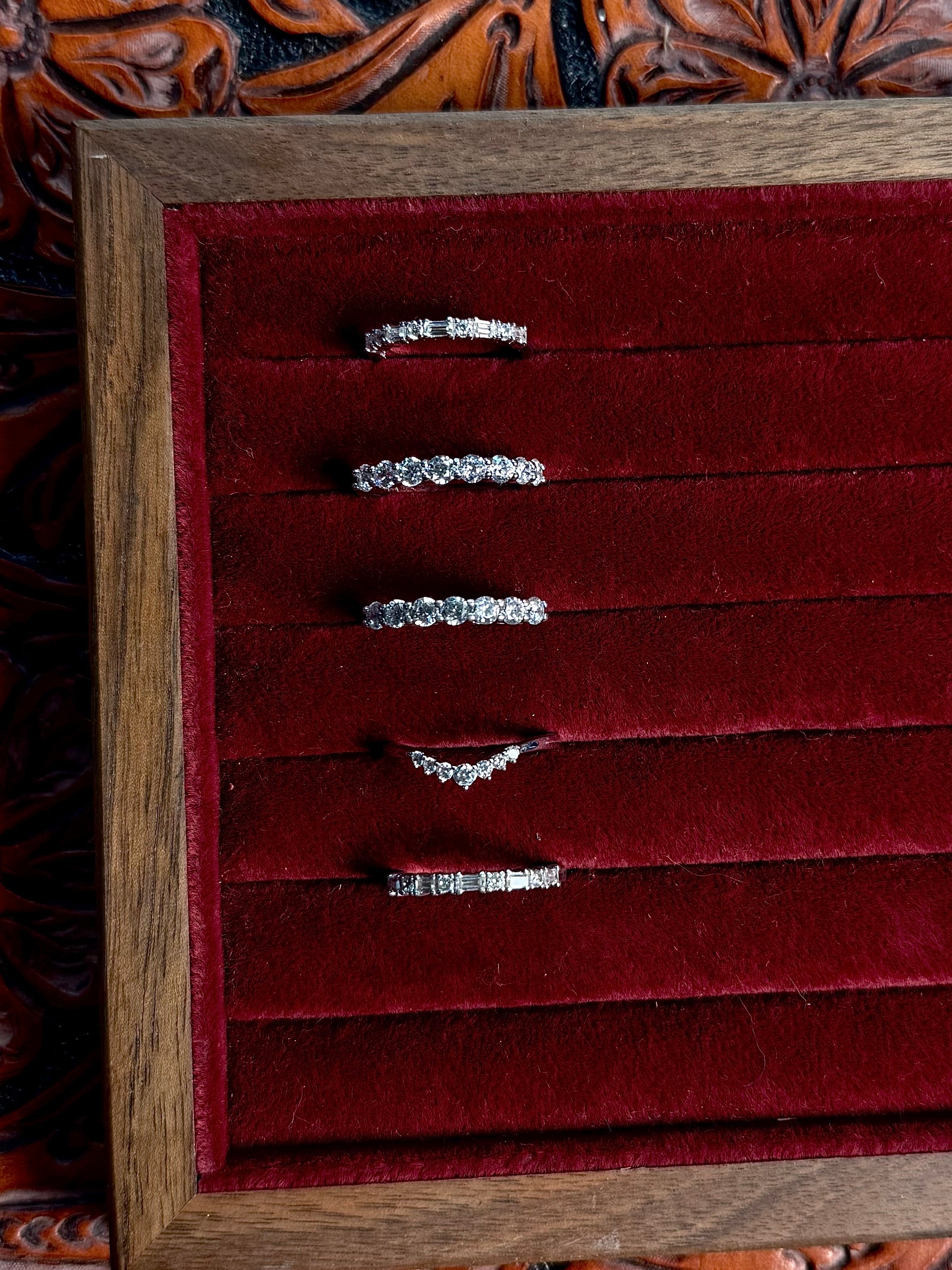 READY TO SHIP WEDDING BANDS.