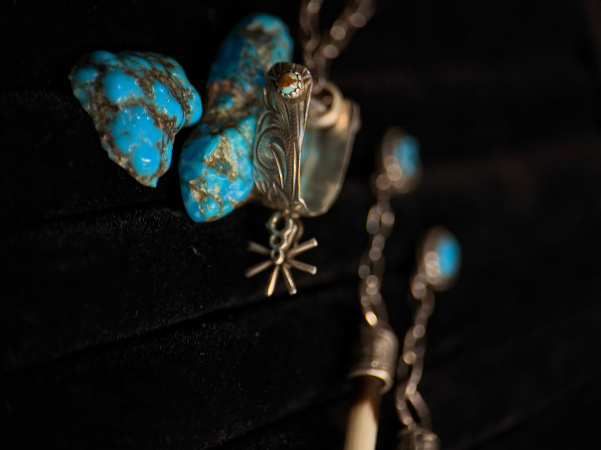 SPUR WITH KINGMAN HANDMADE PIECE.